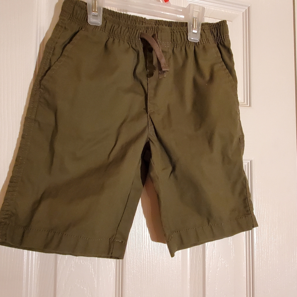 Boys Dark Green Shorts